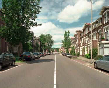 De Stadhouderslaan met aan de rechterkant De Beiaard - foto Het Utrechts Archief, 2001